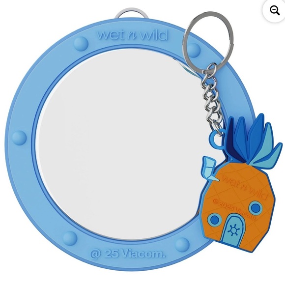 Wet N Wild SpongeBob Face Mirror and Keychain Set - Always Looking Up - Picture 3 of 8